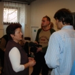 Leni  pi rozhovoru